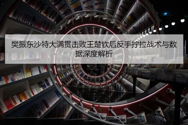樊振东沙特大满贯击败王楚钦后反手拧拉战术与数据深度解析
